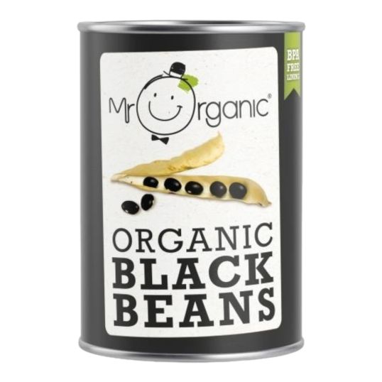 MR ORGANIC BLACK BEANS 400 GMS