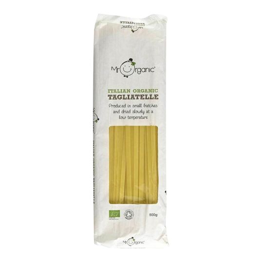 MR ORGANIC WHITE TAGLIATELLE BAG 500 GMS