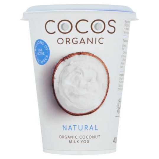 COYO COCOS ORGANIC NATURAL COCONUT YOGHURT 400 GMS