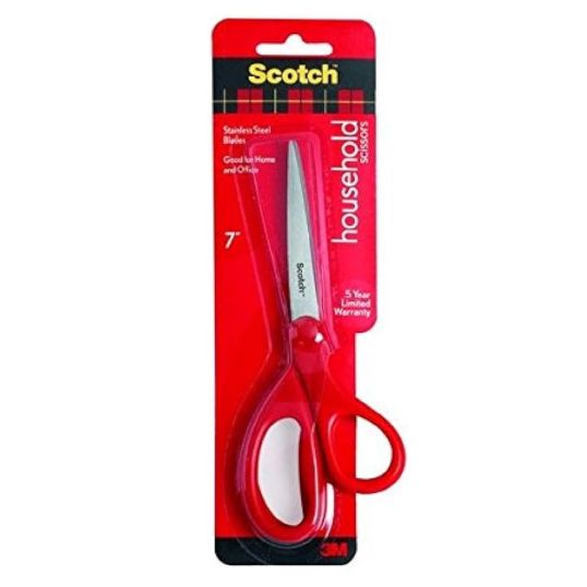 3M SCOTCH HOUSEHOLD SCISSORS 7'' 1'S