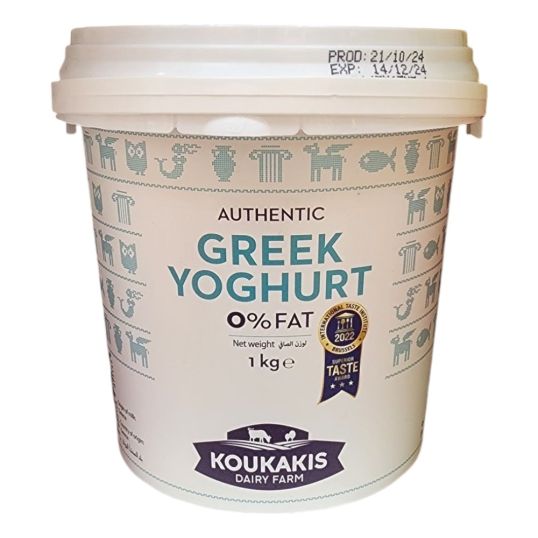 KOUKAKIS GREEK YOGURT 0% FAT 1 KG