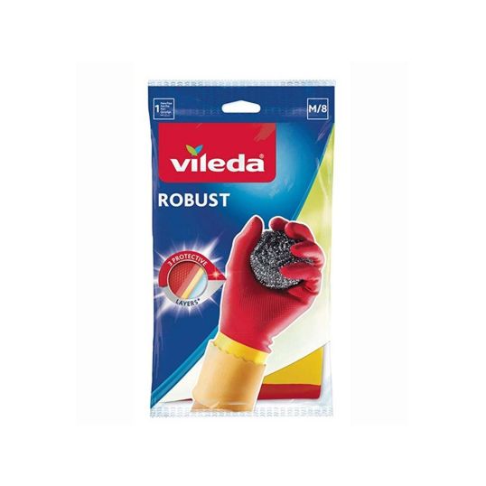 VILEDA GLOVES ROBUST TOUCHES 1'S