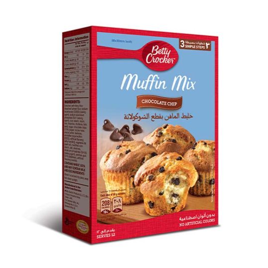 BETTY CROCKER MUFFIN MIX CHOCOLATE CHIP