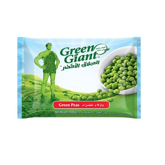 GREEN GIANT GARDEN PEAS FROZEN