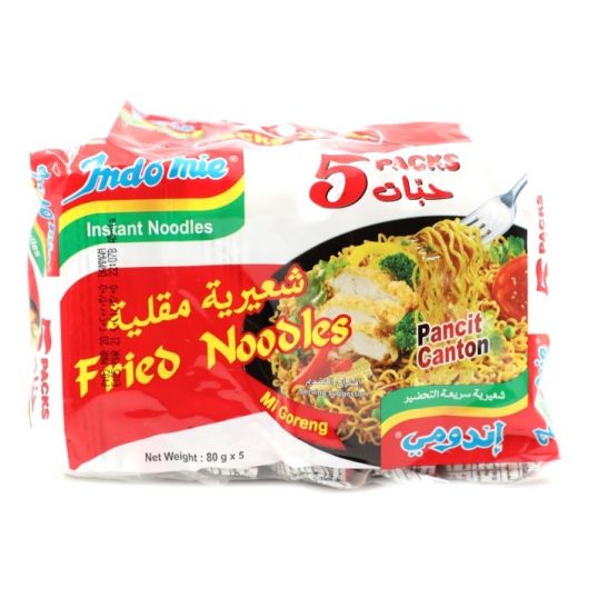 INDOMIE FRIED NOODLES 5X70 GMS