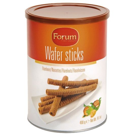 FORUM HAZELNUT WAFERSTICKS 400 GMS