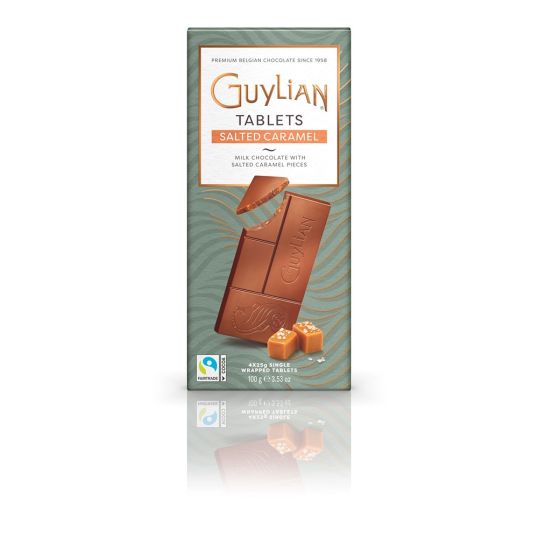 GUYLIAN SALTED CARAMEL BAR 100 GMS