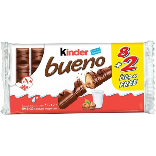 KINDER BUENO 8+2 FREE