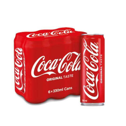 COCA COLA ORIGINAL TASTE 6X330 ML