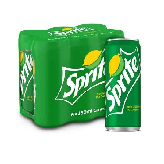 SPRITE REGULAR CAN 6X330 ML