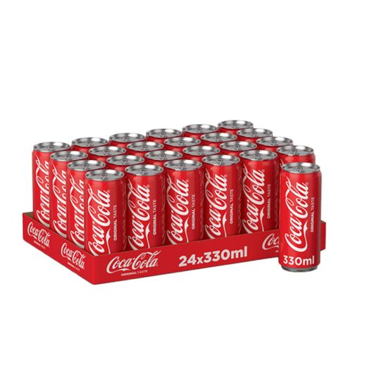 COCA COLA LIGHT CAN 24X330 ML