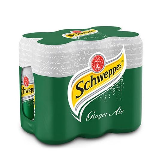 SCHWEPPES GINGER ALE 6 PACK