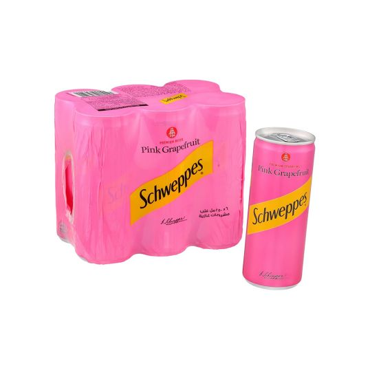 SCHWEPPES GRAPEFRUIT 6X250 ML