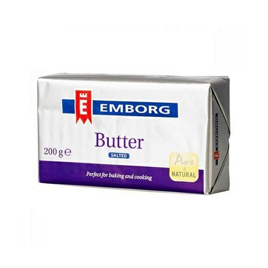 EMBORG BUTTER SALTED 80% FAT