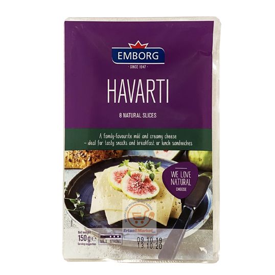 EMBORG HAVARTI SLICED FIDM 55%