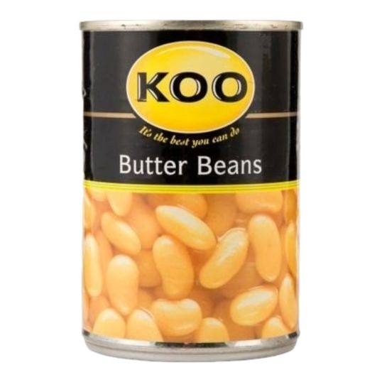 KOO BUTTER BEANS CANNED VEGETABLES 410 GMS