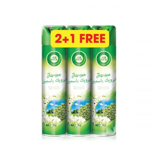 AIRWICK AIR FRESHNER JASMINE 300ML 2+1 FREE