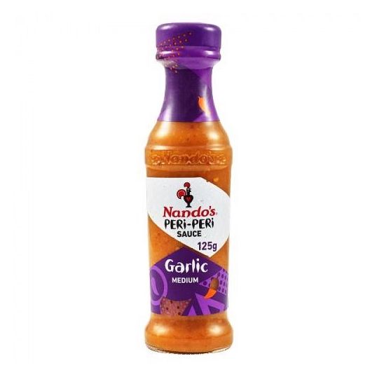 NANDOS PERI PERI SAUCE GARLIC 125 ML