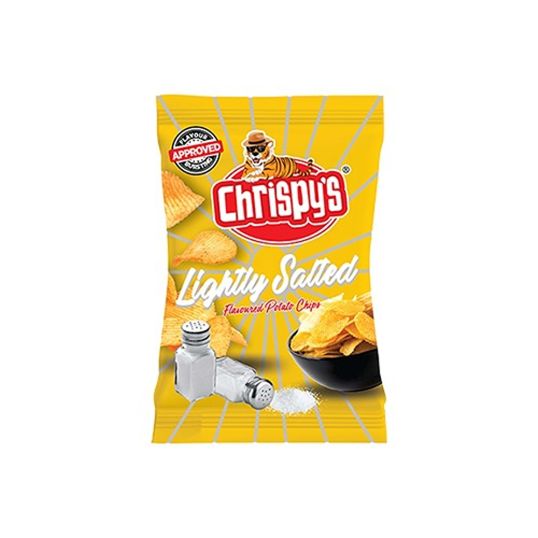 CHRISPYS LIGHTLY SALTED POTATO CHIPS 30 GMS