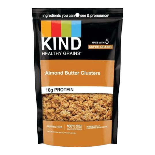 KIND HEALTHY GRAINS PEANUT BUTTER WG CLUSTERS 11 OZ