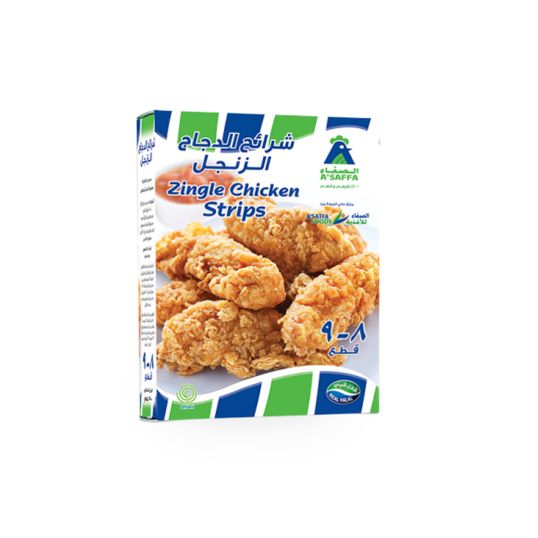 A'SAFFA ZINGLE CHICKEN STRIPS 400 GMS