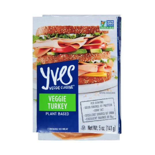 YVES VEGGIE TURKEY SLICES 5 OZ