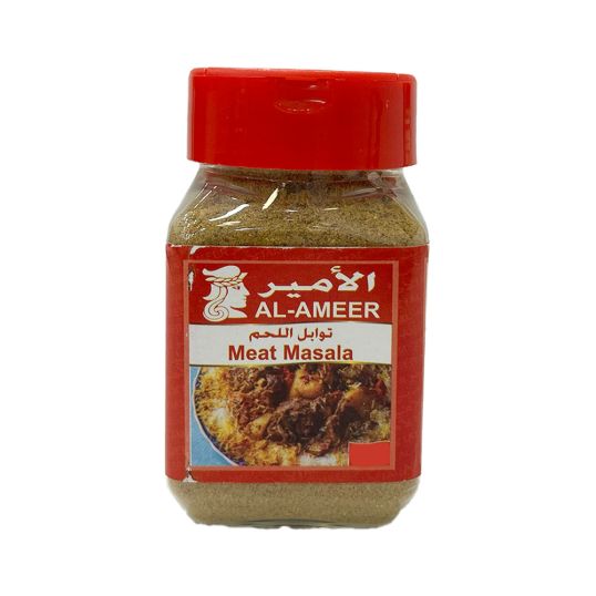 AL AMEER MEAT MASALA POWDER BOTTLE 90 GMS