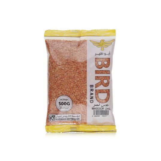 BIRD BRAND MASOOR DAL 500 GMS