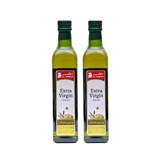 AL AMEER EXTRA VIRGIN OLIVE OIL 2X500 ML @SPECIAL OFFER