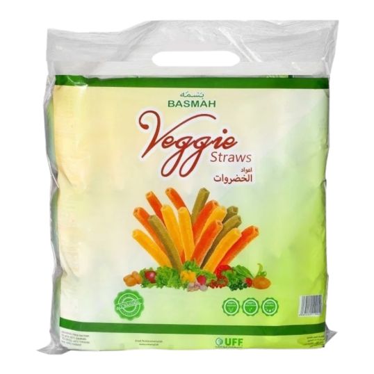 UFF VEGGIE STRAWS 24X22 GMS