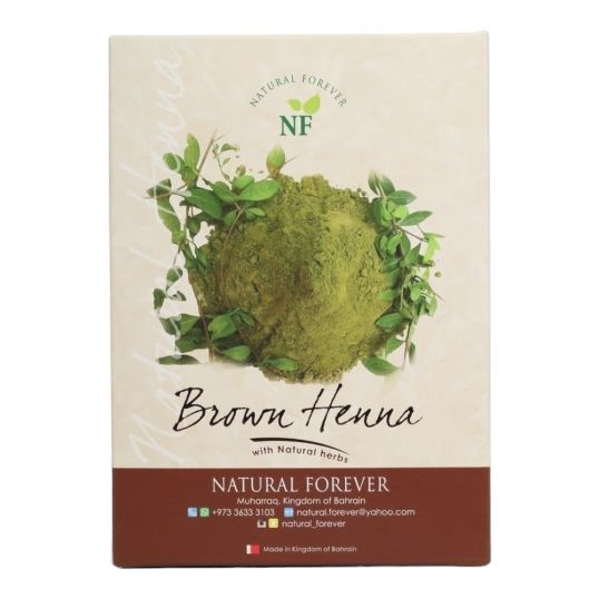 NATURAL FOREVER BROWN HENNA 250 GMS