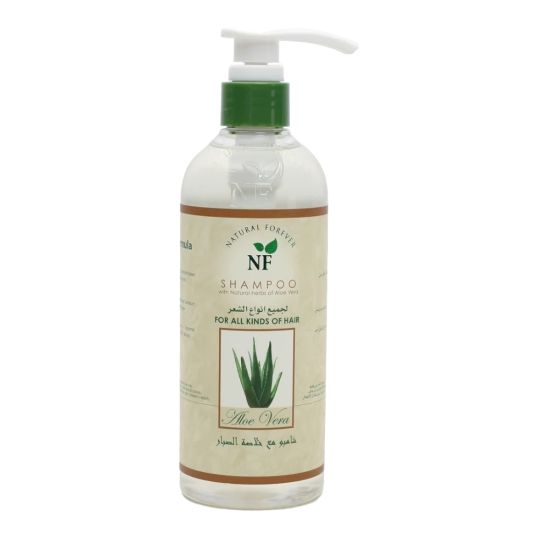 NATURAL FOREVER DRY & NORMAL ALOE-VERA SHAMPOO 500 ML