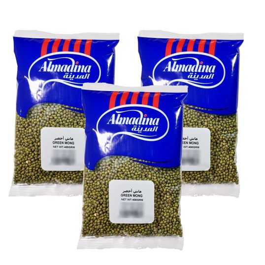 AL MADINA GREEN MUNG 3X400 GMS