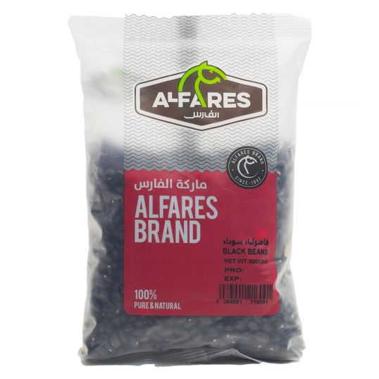 ALFARES BLACK BEANS 500 GMS