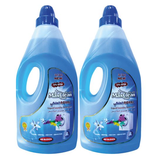 MAXCLEAN LAUNDRY LIQUID 2X2 LTR