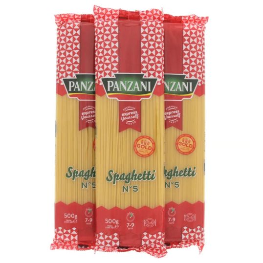 PANZANI SPAGHETTI 3X500 GMS