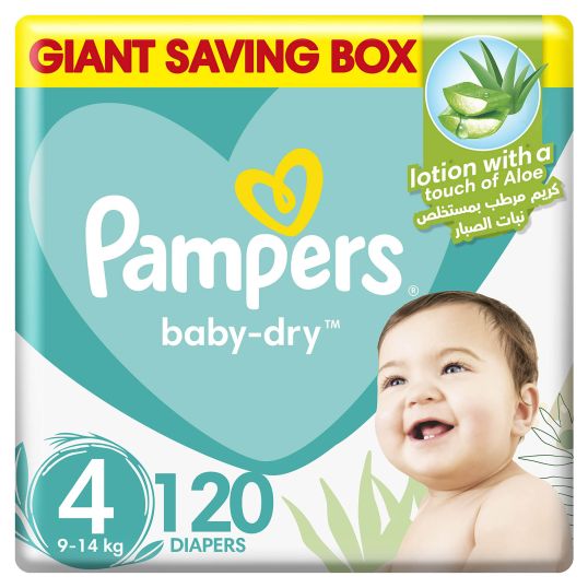 PAMPERS GIANT BOX S4 120S