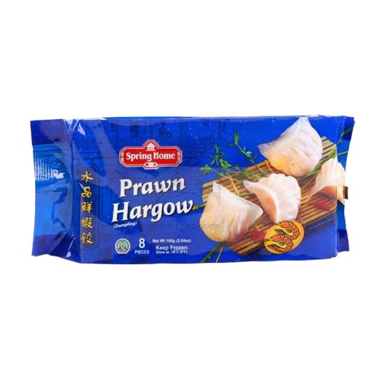 SPRING HOME PRAWN HARGOW DUMPLING 8X160 GMS @SPECIAL OFFER