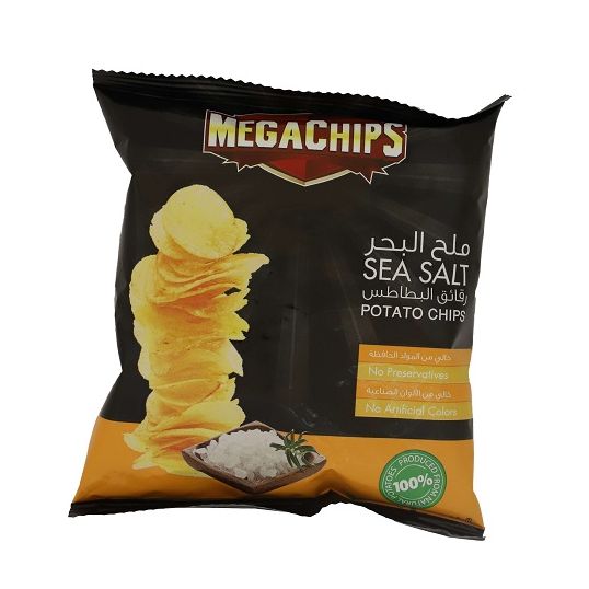 MEGACHIPS SEA SALT POTATO CHIPS 14 GMS