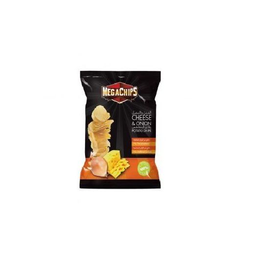 MEGACHIPS CHEESE & ONION POTATO CHIPS