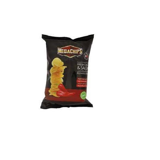 MEGACHIPS FRESH CHILLI SALSA POTATO CHIPS 90 GMS