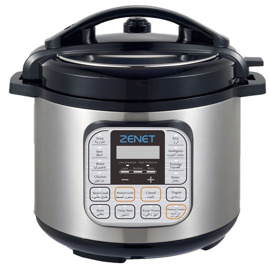 ZENET ELECTRIC PRESSURE COOKER 6 LTR