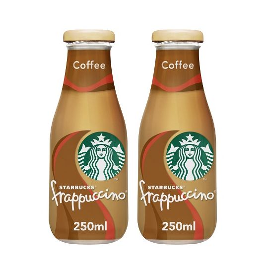 STARBUCKS FRAPPUCCINO COFFE GLASS BOTTLE