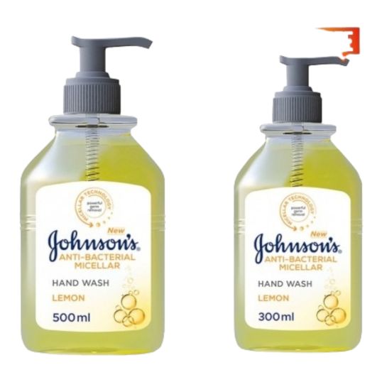 JOHNSON LEMON HAND WASH 500 ML + 300 ML FREE