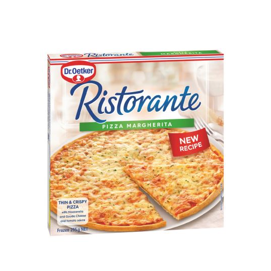 DR OETKER RISTORANTE PIZZA MRGHERITA THIN AND CRISPY 295 GMS @SPECIAL PRICE