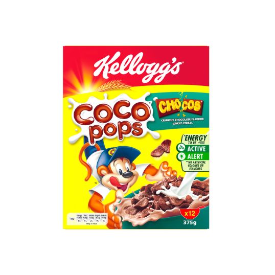 KELLOGG'S COCO POPS CHOCO 375 GMS @SPECIAL PRICE