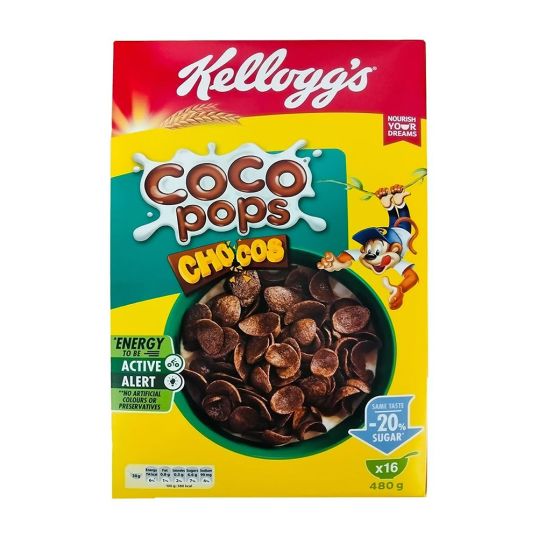 KELLOGG`S COCOPOPS CHOCO 480 GMS @SPECIAL OFFER