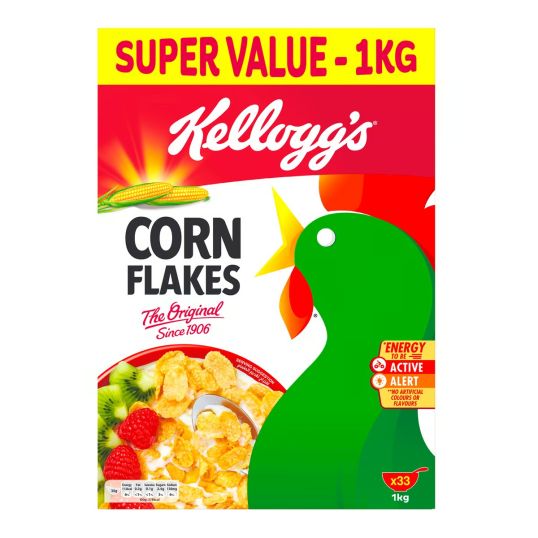 KELLOGG`S CORN FLAKES REGULAR 1000 GMS @SPECIAL OFFER