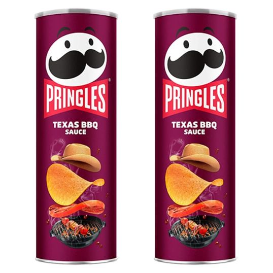 PRINGLES BBQ 2X165 GMS 25% OFF