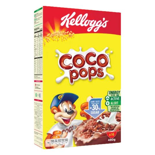 KELLOGG'S COCOPOPS CHOCOLATE RICE 480 GMS @SPECIAL OFFER